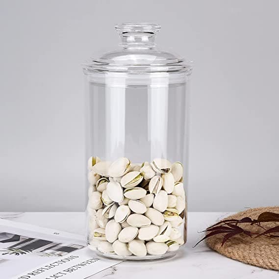 Acrylic Plain Storage Jar, Transparent Kitchen Sealing Jar, Airtight Clear Canister Jar, Food Storage Container, Stackable Condiment Kitchen Organizer Acrylic Plain Storage Jar, Transparent Kitchen Sealing Jar, Airtight Clear Canister Jar, Food Storage Container, Stackable Condiment Kitchen Organizer